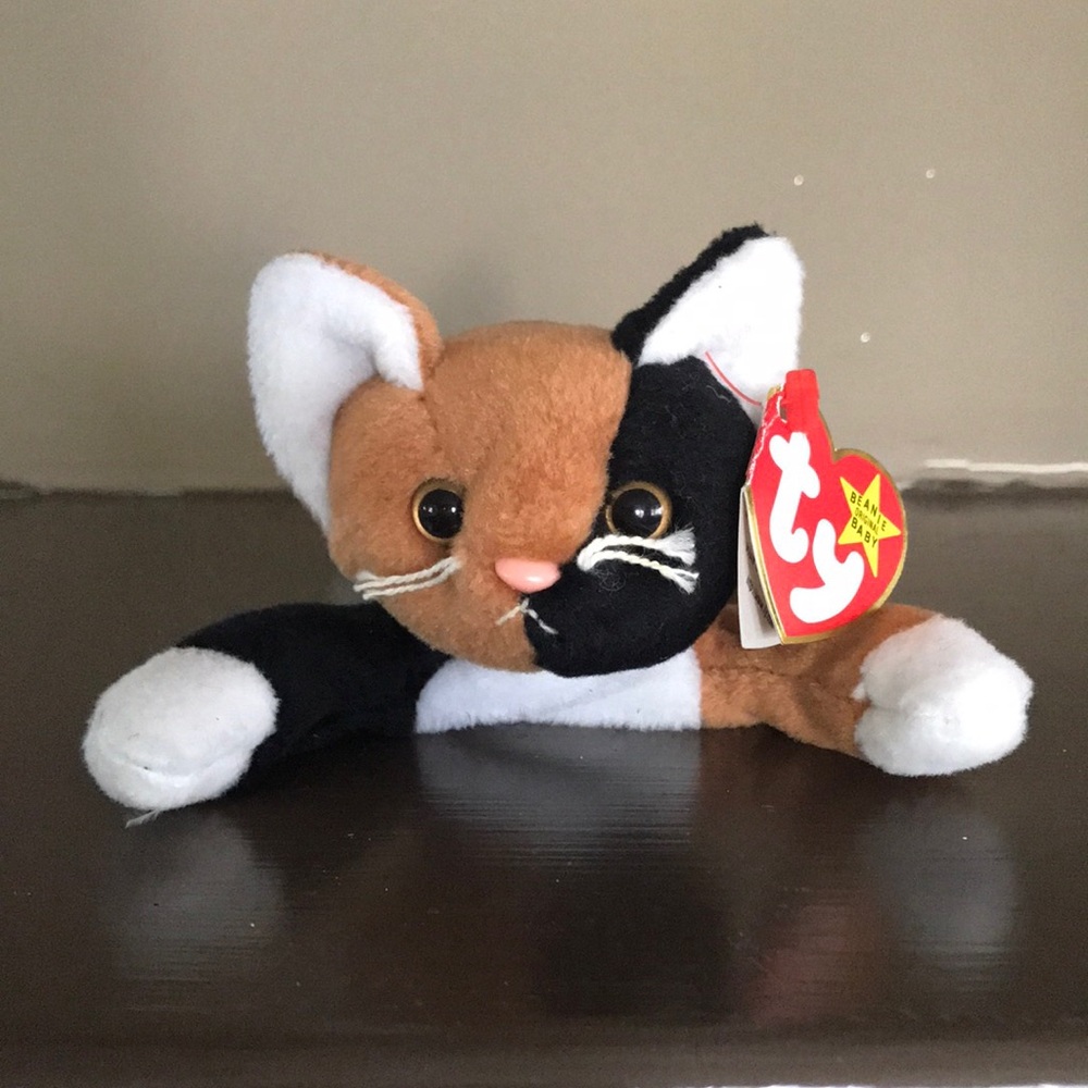 1996 Chip Beanie Baby (calico cat)